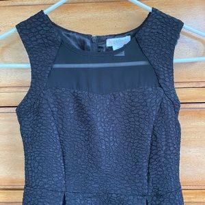 KC Parker by Hartstrings Black Textured Formal Kids Dress